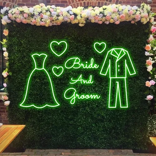 Bride and Groom Neon Sign - Imprint Now - CA