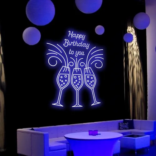 Cocktail Birthday Party Neon Sign - Imprint Now - CA