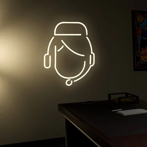 Customer Care Neon Sign - Imprint Now - CA
