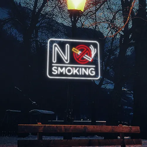 No Smoking Neon Sign - Imprint Now - CA