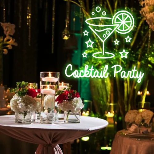 Cocktail Party Neon Sign - Imprint Now - CA