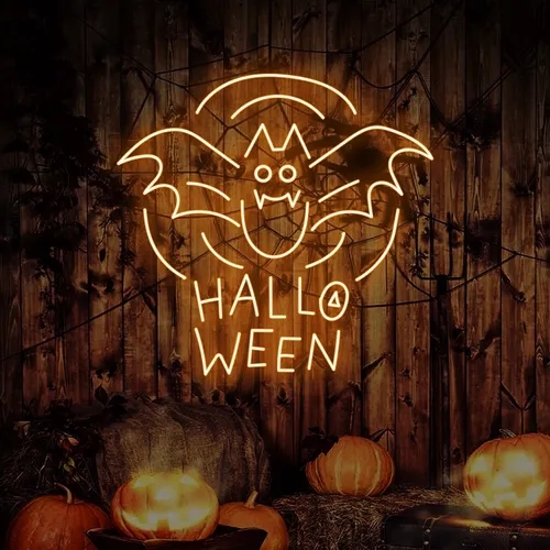 Halloween Bat Neon Sign - Imprint Now - CA