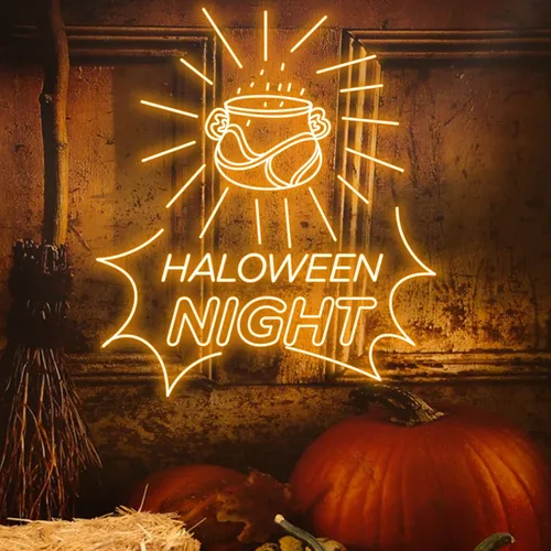 Halloween Night Neon Sign - Imprint Now - CA