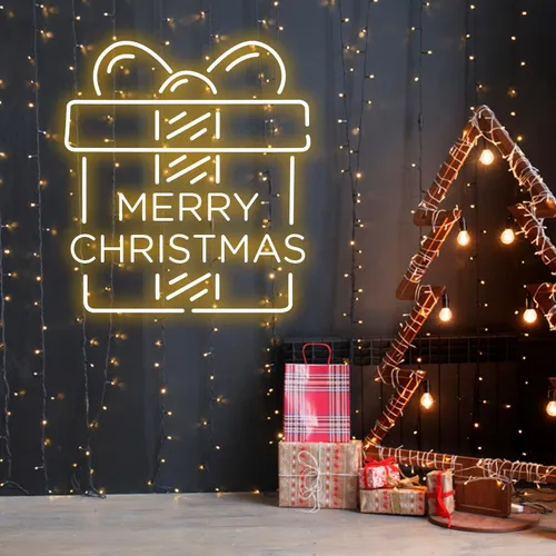 Merry Christmas Gift Neon Sign - Imprint Now - CA