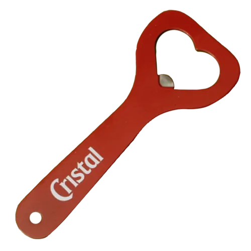 Heart-Shaped Bottle Opener - Imprint Now - CA
