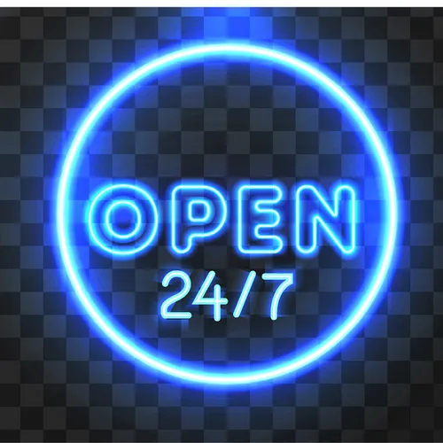 Open Neon Sign - Imprint Now - CA