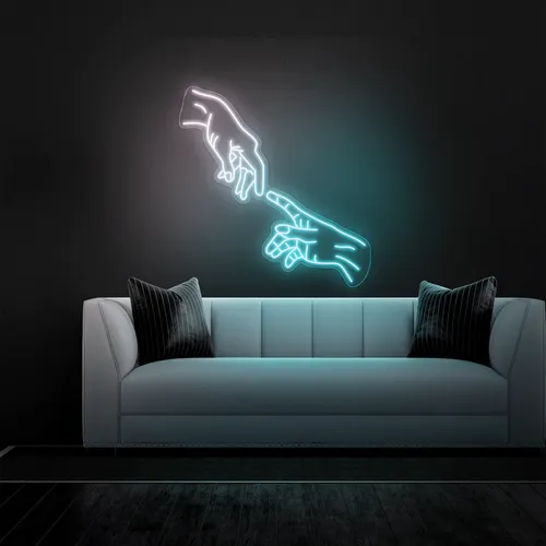 Hands Of God Neon Sign - Imprint Now - CA