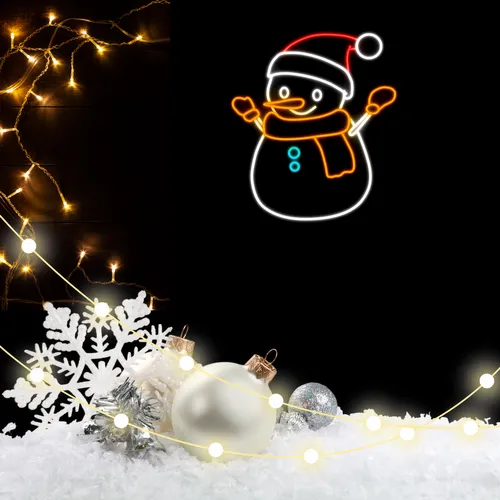 Olaf The Snowman Neon Sign - Imprint Now - CA