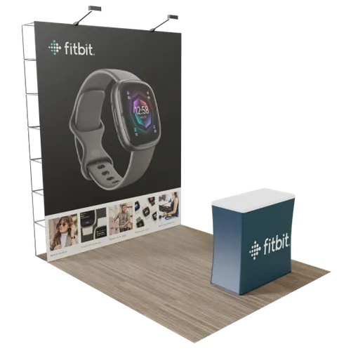 Custom Pop-up Trade Show Display 2.4 m x 2.4 m - Imprint Now - CA