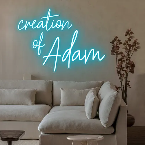 Creation Of Adam Neon Sign - Imprint Now - CA