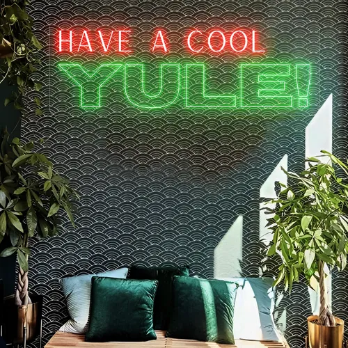 Have a Cool Yule! Neon Sign - Imprint Now - CA