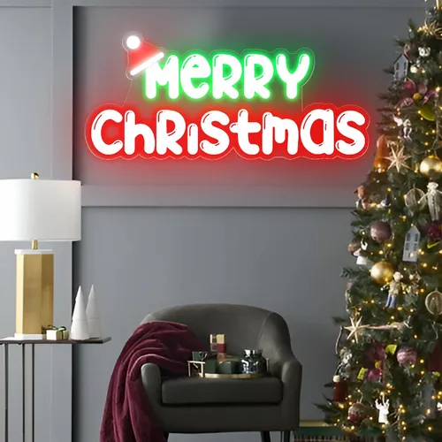 Merry Christmas Neon Sign - Imprint Now - CA