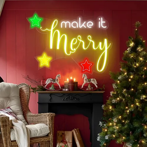 Make it Merry Neon Sign - Imprint Now - CA