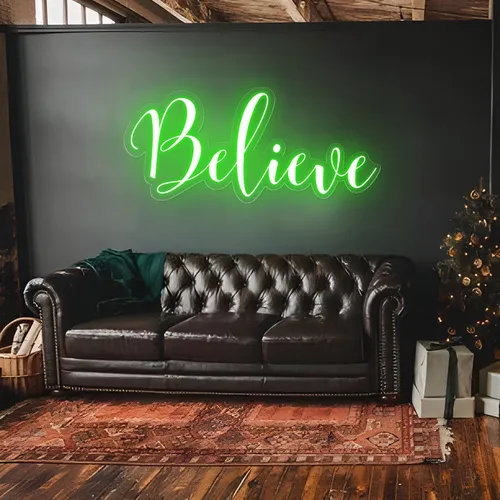Believe Neon Sign - Imprint Now - CA