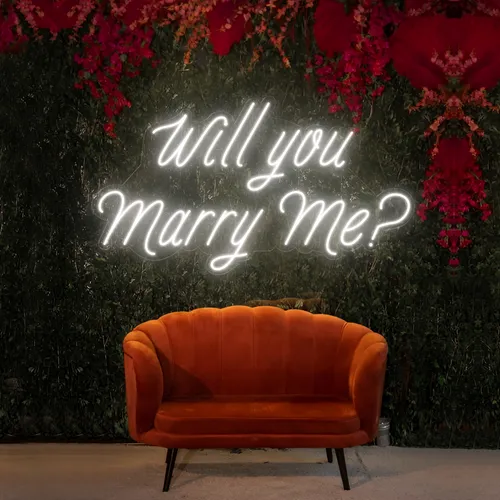 Will You Marry Me LED Neon Sign - Imprint Now - CA