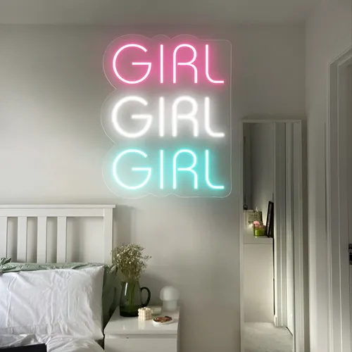Girls Girls Girls Neon Sign - Imprint Now - CA