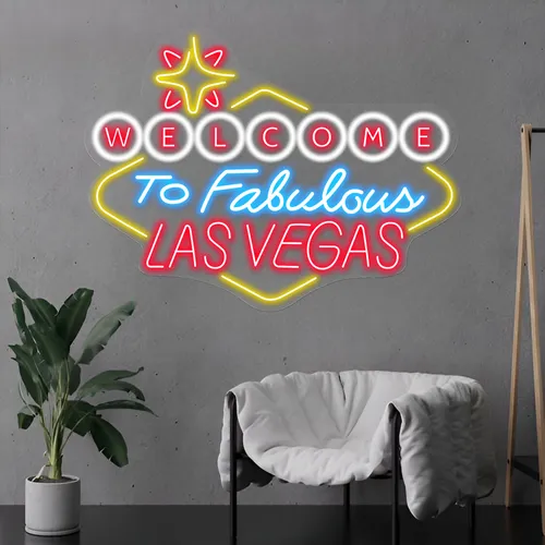 Welcome to Fabulous Las Vegas Neon Sign - Imprint Now - CA