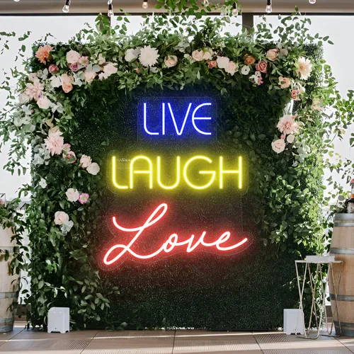 Live Laugh Love Neon Sign - Imprint Now - CA