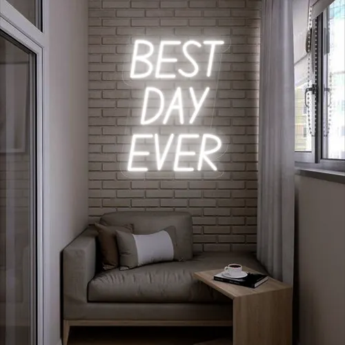 Best Day Ever Neon Sign - Imprint Now - CA