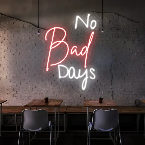 No Bad Days Neon Sign - Imprint Now - CA