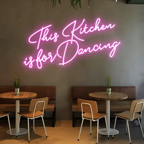This Kitchen is for Dancing Neon Sign - Imprint Now - CA