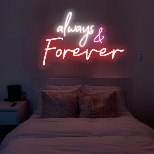 Always And Forever Neon Sign - Imprint Now - CA