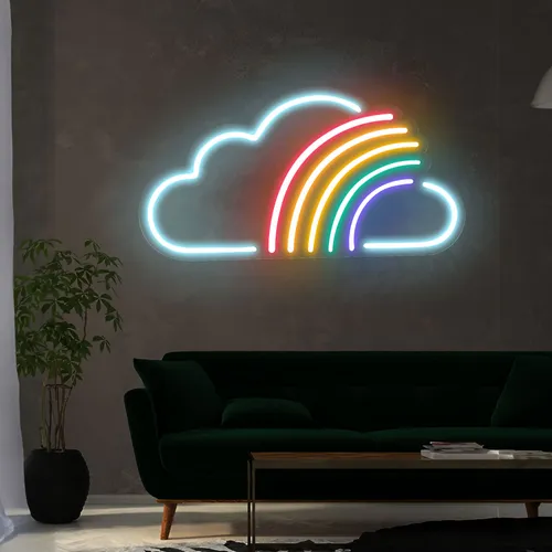 Rainbow Neon Sign - Imprint Now - CA