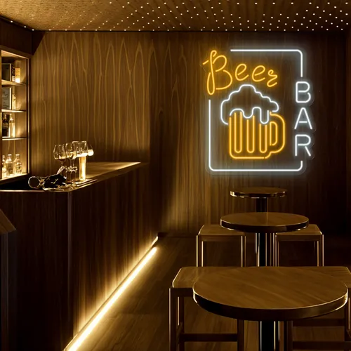 Amber Beer Mug Bar Sign - Imprint Now - CA