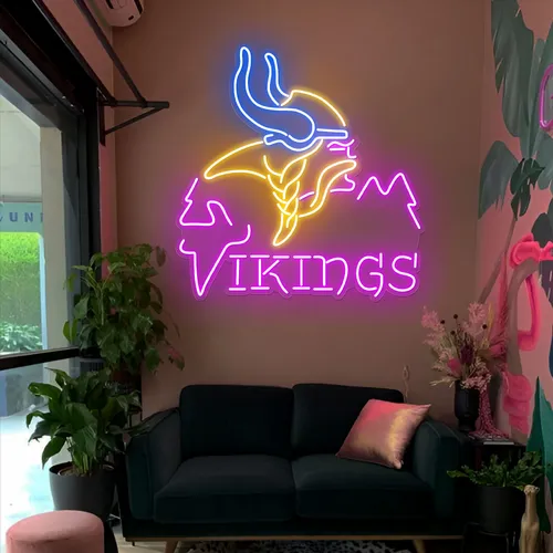 Vikings Neon Sign - Imprint Now - CA