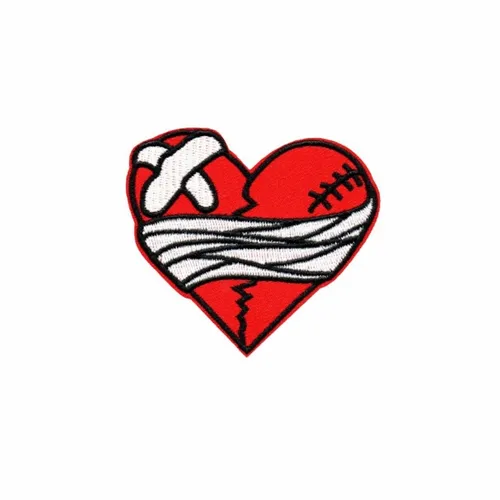 Battered Heart Patch - Imprint Now - CA