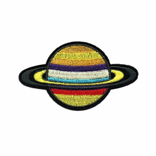 Colorful Ringed Planet Patch - Imprint Now - CA