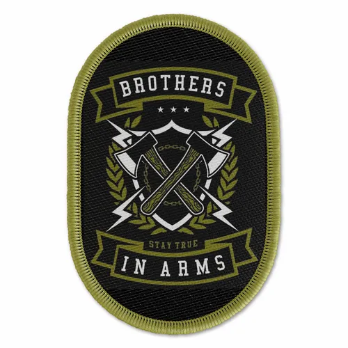 Brothers In Arms Military Patch - Imprint Now - CA