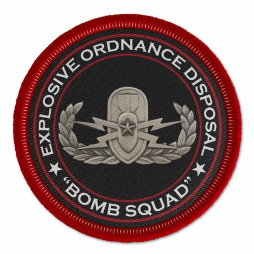 Explosive Ordinance Disposal Military Patch - Imprint Now - CA