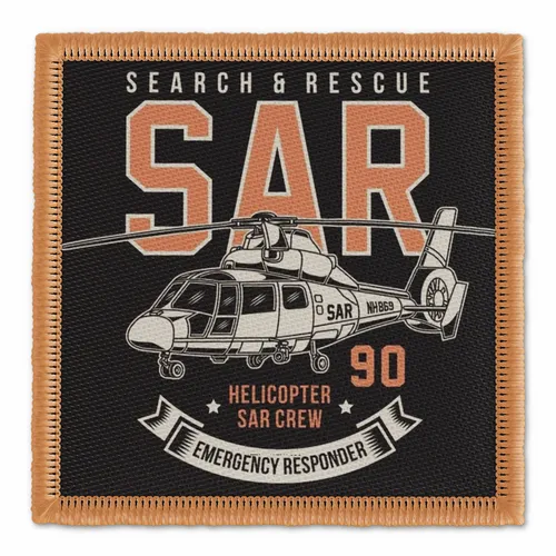 Search and Rescue Military Patch - Imprint Now - CA
