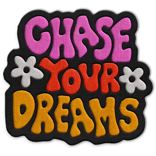 Chase Your Dreams Hat Patch - Imprint Now - CA