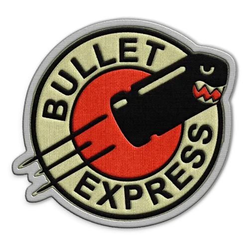 Bullet Express Hat Patch - Imprint Now - CA