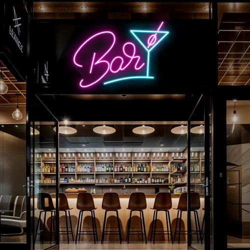 Oh Cocktail Bar Neon Sign - Imprint Now - CA