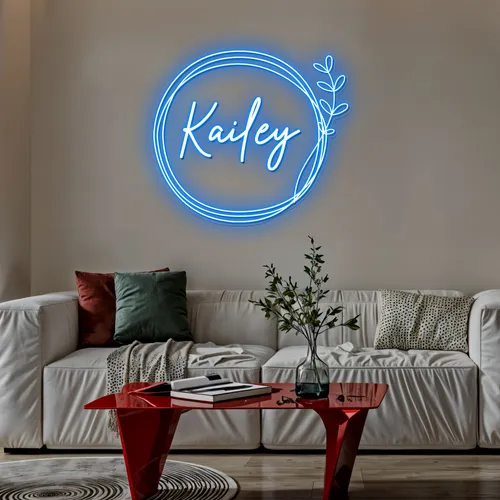 Boho Kailey Name Neon Sign - Imprint Now - CA