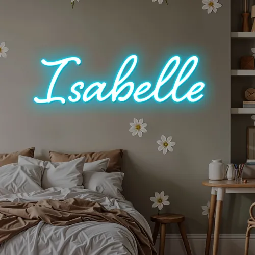 Isabelle Neon Sign - Imprint Now - CA