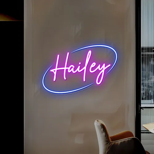 Hailey Neon Sign - Imprint Now - CA
