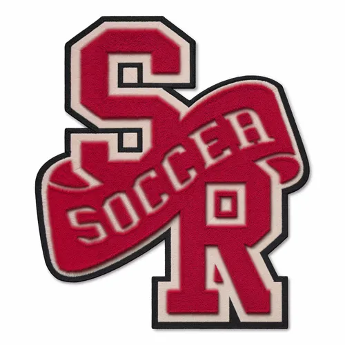 SR Soccer Letterman Jacket Patch - Imprint Now - CA