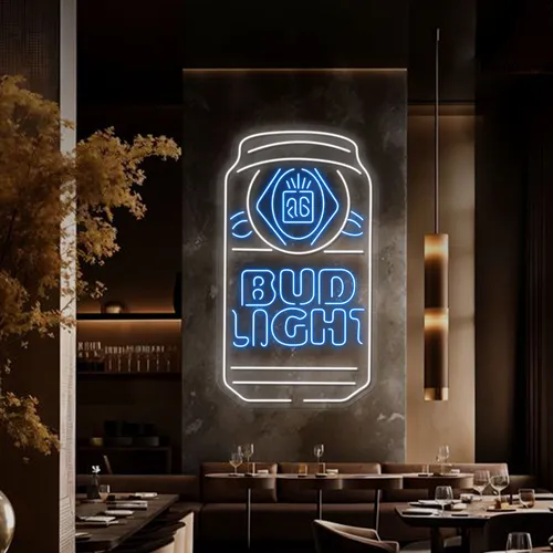 In Can Bud Light Neon Sign - Imprint Now - CA