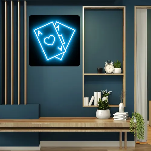 Ace in Black Neon Sign - Imprint Now - CA
