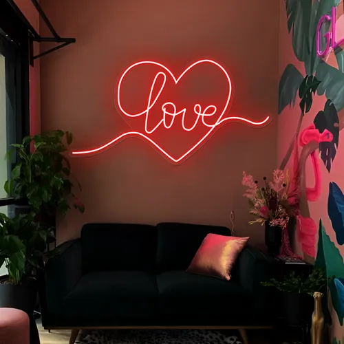 Heart of Love Neon Sign - Imprint Now - CA