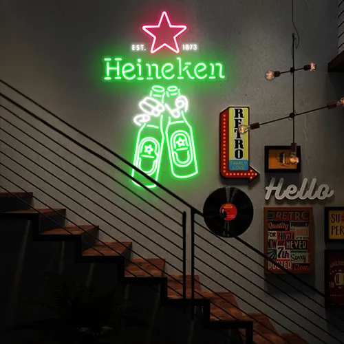 Heineken Neon Signs - Imprint Now - CA