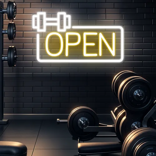 Bold Open Neon Sign - Imprint Now - CA
