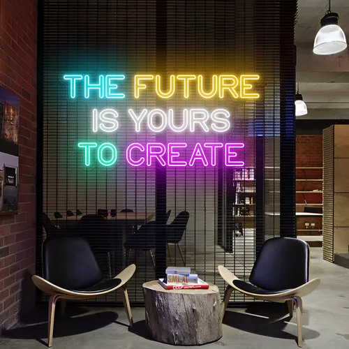 Limitless The Future is Yours to Create Neon Sign - Imprint Now - CA