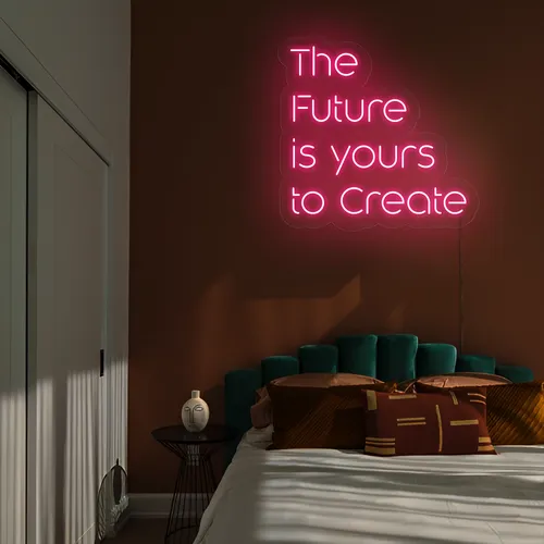 Dynamic The Future is Yours to Create Neon Sign - Imprint Now - CA