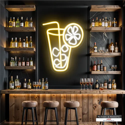 Tropical Glass Neon Sign - Imprint Now - CA