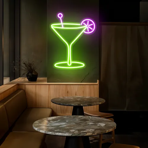 Lush Glass Neon Sign - Imprint Now - CA